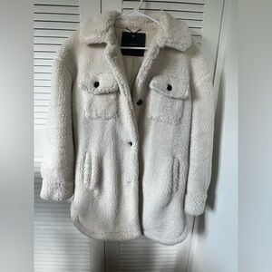 Lucky Brand faux Shearling Teddy Coat